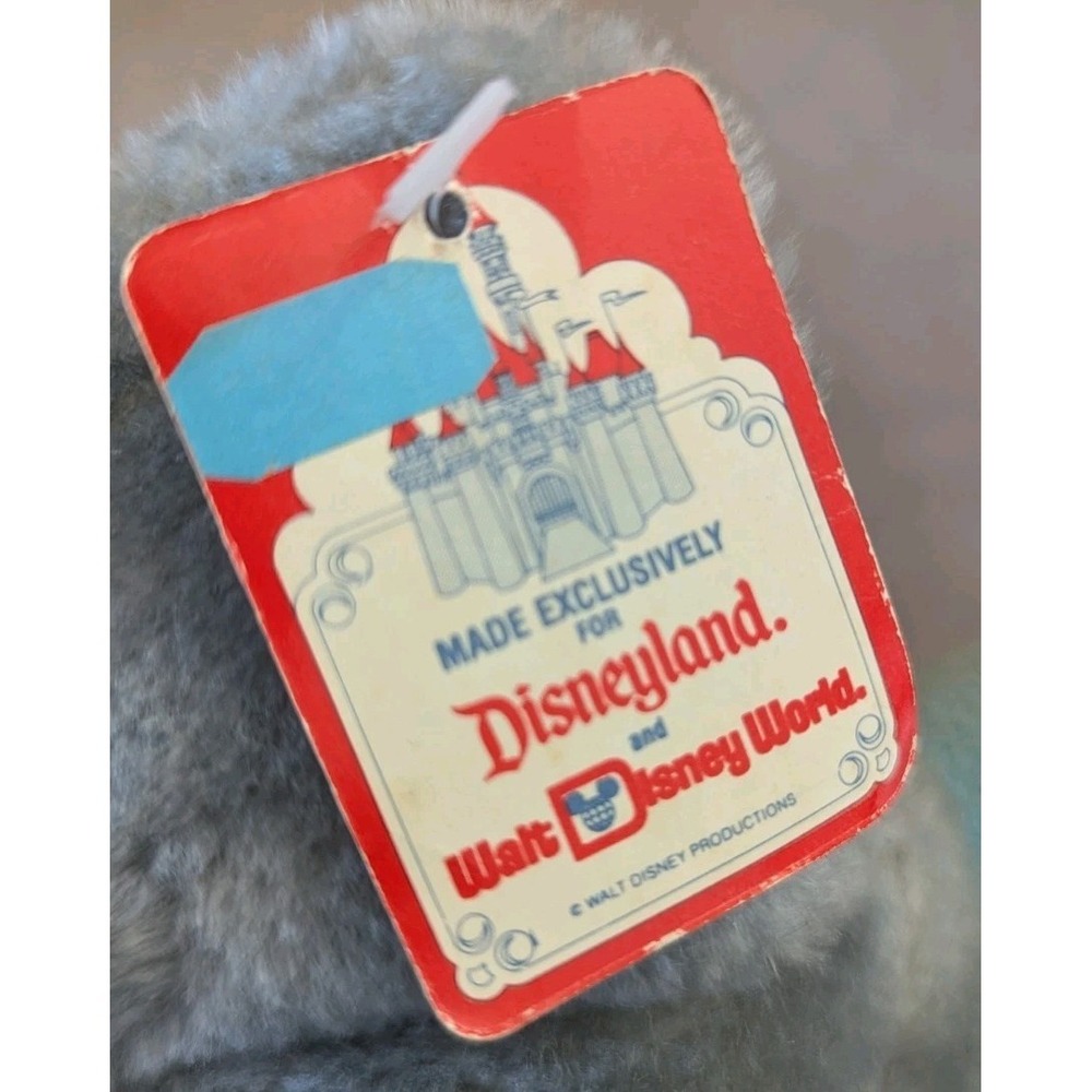 Walt Disney World Dumbo 9" Plush Stuffed Toy 1980s - Picture 2 of 6
